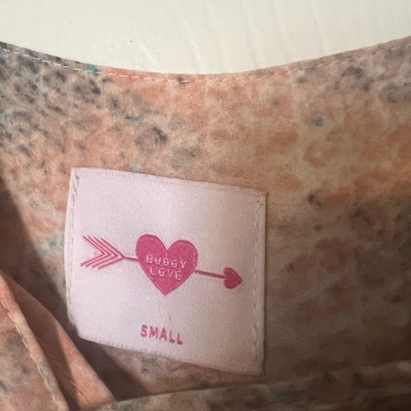 Buddy Love Kris Pink & Blue Snakeskin Dress - Picture 4 of 8